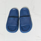 MMShoes Arms Around Me Open Toe Slide in Navy
